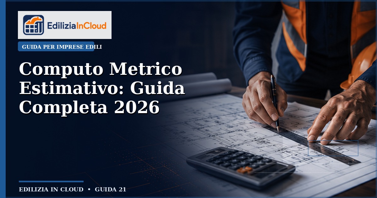 Computo Metrico Estimativo: Guida Completa 2026