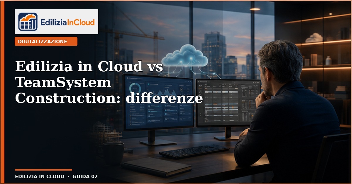 Edilizia in Cloud vs TeamSystem Construction: differenze
