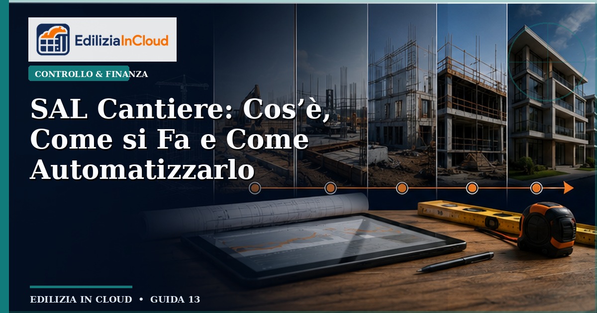 SAL Cantiere: Cos'è, Come si Fa e Come Automatizzarlo