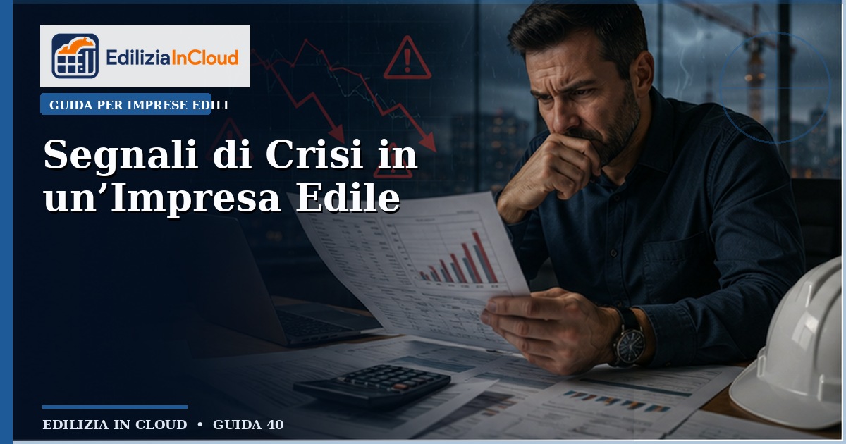 Segnali di Crisi in un'Impresa Edile