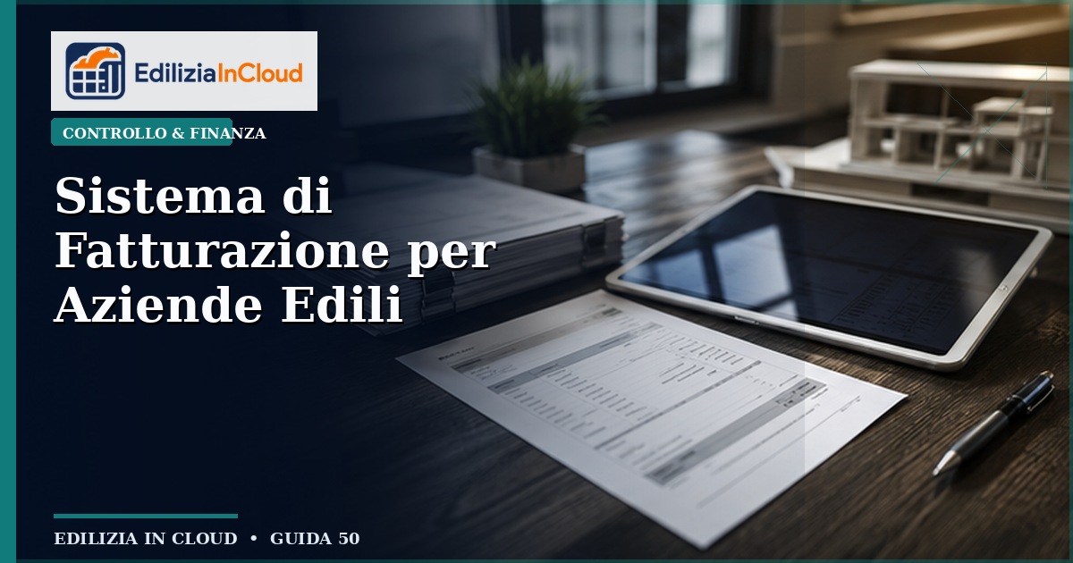 Sistema di Fatturazione per Aziende Edili